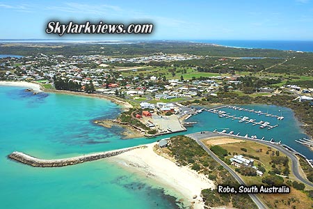 little town, beach, ocean, marina, boats